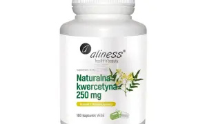 Suplement diety Aliness z naturalną kwercetyną 250 mg, ekstrakt z Sophora japonica. Kwercetyna co to? To cenny antyoksydant.